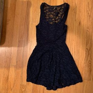 Blue Lace Dress